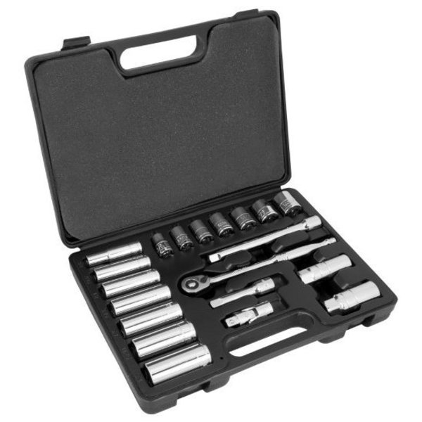 Performance Tool 20-Pc 3/8 In Dr. Sae Socket Set Tool Set, W38911 W38911